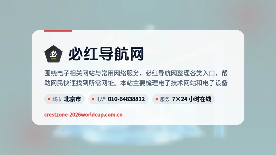 认识必红导航网